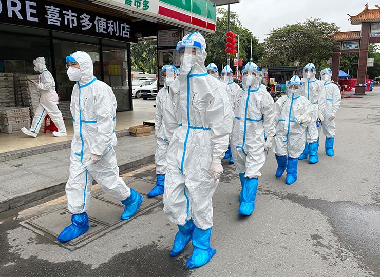 集团党员助力广州疫情封控区，筑牢抗疫“长城”